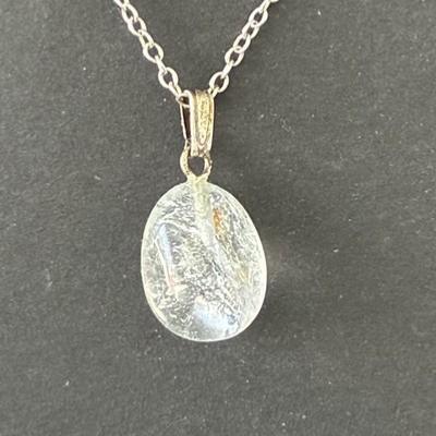 TOPAZE BLEUE PENDENTIF 5
