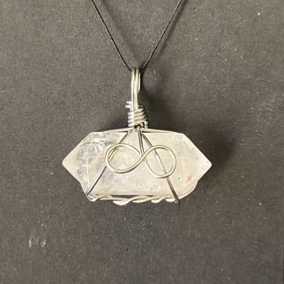 DIAMANT D HERKIMER PENDENTIF