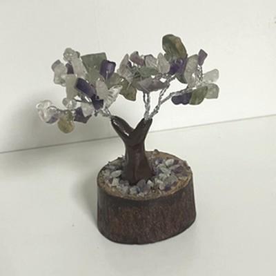 FLUORINE FLUORITE ARBRE