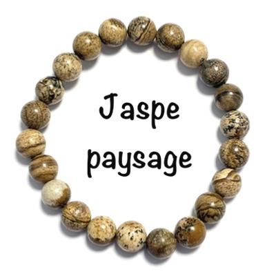 JASPE BEIGE PAYSAGE BRACELET