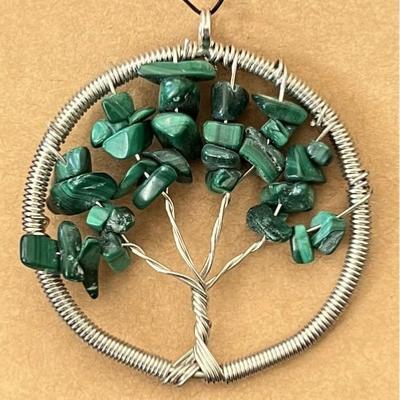 MALACHITE PENDENTIF