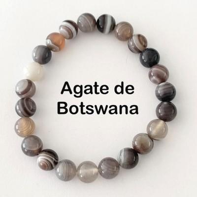 AGATE DE BOTSWANA BRACELET