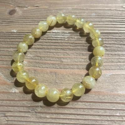 QUARTZ RUTILE BRACELET