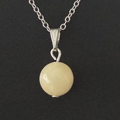 CALCITE ORANGE PENDENTIF