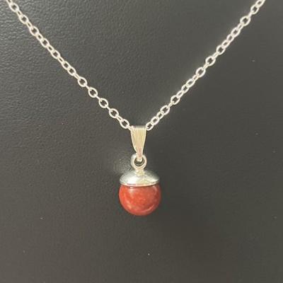 CORAIL ROUGE PENDENTIF