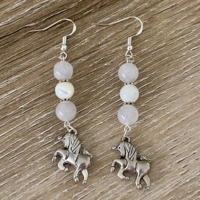 BOUCLES D OREILLE LICORNE