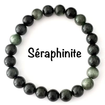 SERAPHINITE BRACELET 8 MM