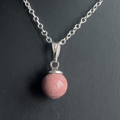 THULITE PENDENTIF