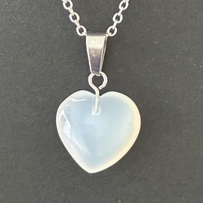 AGATE BLANCHE PENDENTIF