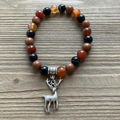 ANIMAL TOTEM CERF BRACELET
