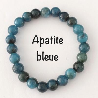 APATITE BLEUE BRACELET