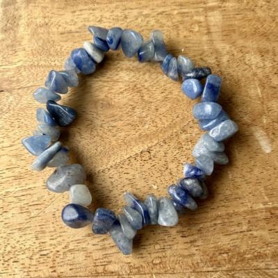 AVENTURINE BLEUE BRACELET BAROQUE