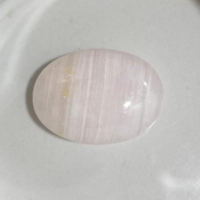 Manganocalcite / Calcite rose : Pierre naturelle / Bracelet Lithothrapie - L Aurore Cleste