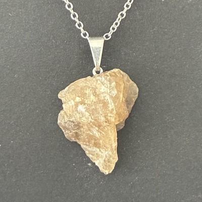 PENDENTIF CITRINE CHAUFFEE BRUTE 1
