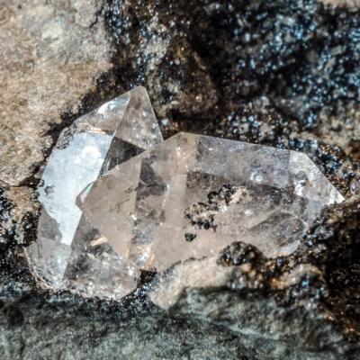 Diamant d Herkimer : Pierre spirituelle Rves mdiumnit mmoire mditation intuition Lithothrapie