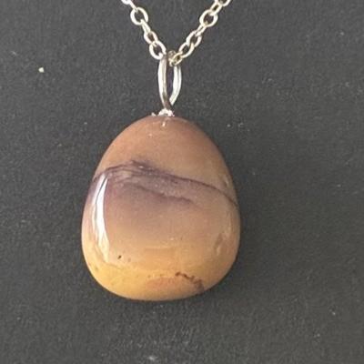 JASPE MOOKAITE PENDENTIF 7