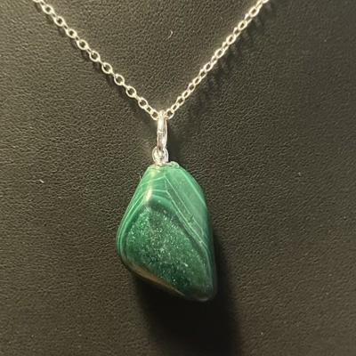 MALACHITE PENDENTIF