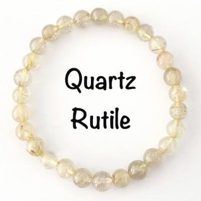 QUARTZ RUTILE BRACELET