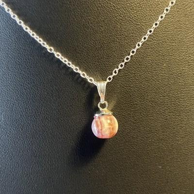 AGATE DE FEU PENDENTIF