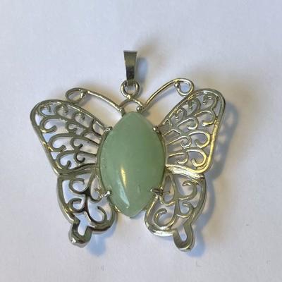 AVENTURINE PAPILLON PENDENTIF