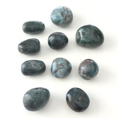 APATITE BLEUE LOT 10 PIERRES