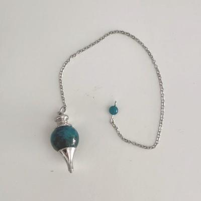 APATITE BLEUE PENDULE