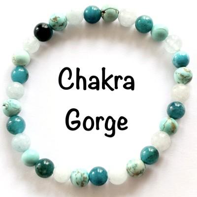5EME CHAKRA GORGE BRACELET