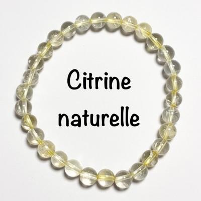 CITRINE NATURELLE BRACELET