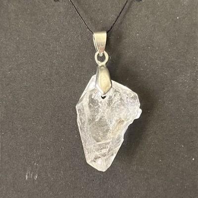 DIAMANT D HERKIMER PENDENTIF