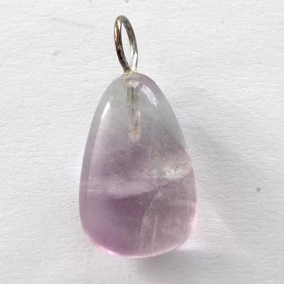 FLUORINE FLUORITE PENDENTIF 9