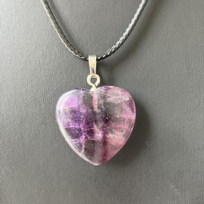 FLUORINE FLUORITE PENDENTIF