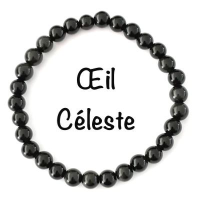 OBSIDIENNE OEIL CELESTE BRACELET