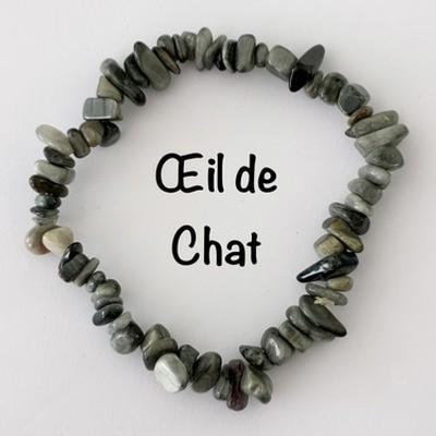 OEIL DE CHAT BRACELET BAROQUE