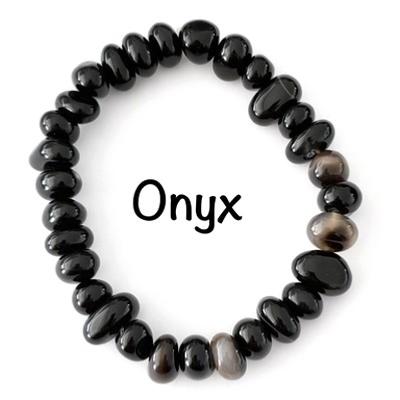 ONYX BRACELET PIERRES