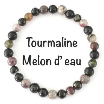 TOURMALINE MELON D EAU BRACELET